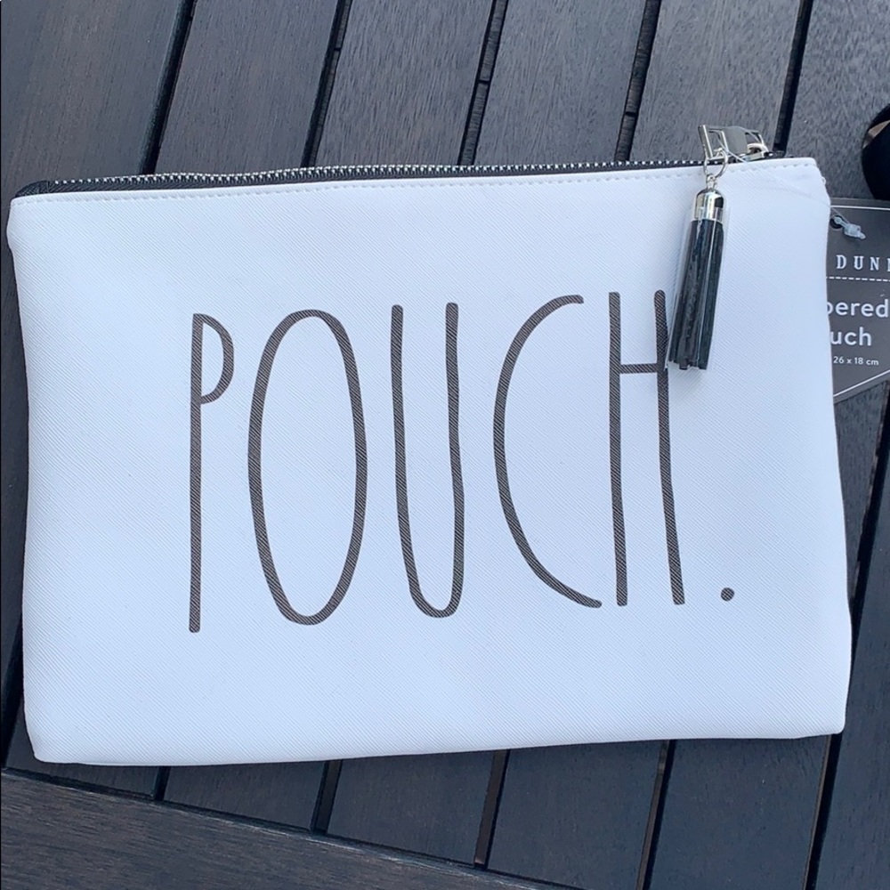 NWT Rae Dunn Zippered “POUCH” - Picture 1 of 1